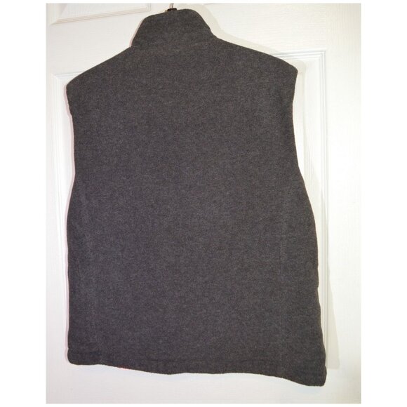 New York & Co Vest Jacket Top Reversible Gray/Red Women's Size M Sleeveless - Picture 4 of 5